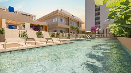 Apartamento Para Vender com 3 quartos 1 suíte no bairro Espaço Tropical em Barra Dos Coqueiros