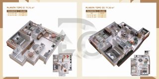 Apartamento Para Vender com 2 quartos 2 suítes no bairro Aruana em Aracaju