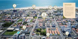 Apartamento para vender na Planta na Coroa do Meio