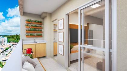 Apartamento Para Vender com 3 quartos 1 suíte no bairro Jabotiana em Aracaju