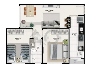Apartamento no Grand View Residence – Bairro Aruana, Aracaju/SE