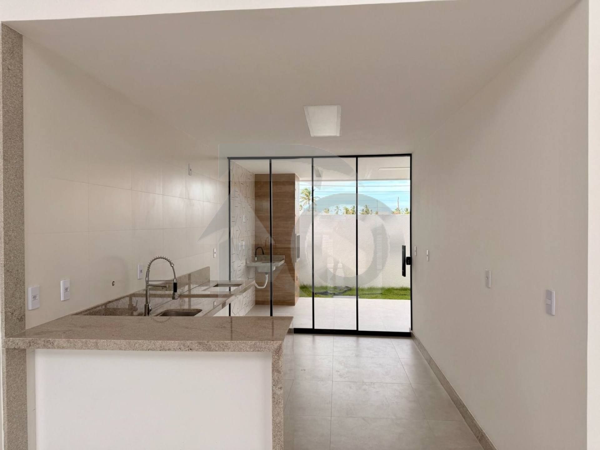 Casa de Condomínio Para Vender com 3 quartos 1 suíte no bairro Olhos d`Água em Barra Dos Coqueiros