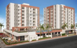Apartamento Para Vender com 2 quartos 1 suíte no bairro Coroa do Meio em Aracaju