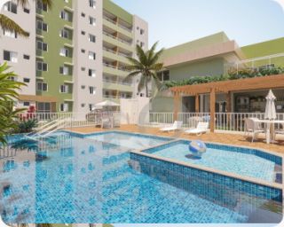 Apartamento Para Vender com 2 quartos 1 suíte no bairro Espaço Tropical em Barra Dos Coqueiros