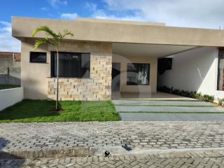 Casa de Condomínio Para Vender com 3 Quartos, sendo 3 Suítes no Bairro Capuã na Barra Dos Coqueiros