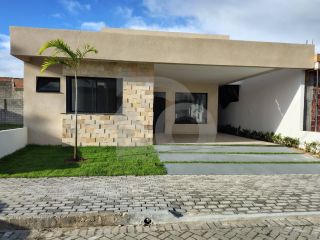 Casa de Condomínio Para Vender com 3 Quartos, sendo 3 Suítes no Bairro Capuã na Barra Dos Coqueiros