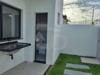 Casa de Condomínio Para Vender com 3 Quartos, sendo 3 Suítes no Bairro Capuã na Barra Dos Coqueiros
