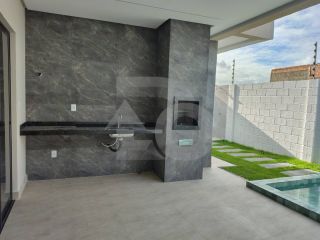 Casa de Condomínio Para Vender com 3 Quartos, sendo 3 Suítes no Bairro Capuã na Barra Dos Coqueiros