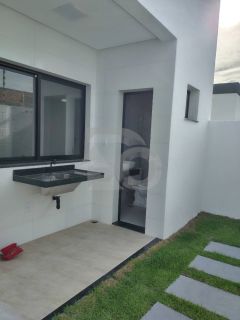 Casa de Condomínio Para Vender com 3 Quartos, sendo 3 Suítes no Bairro Capuã na Barra Dos Coqueiros