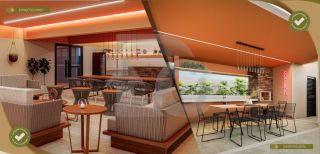 Apartamento Para Vender com 2 quartos, sendo 1 suíte no bairro Coroa do Meio em Aracaju