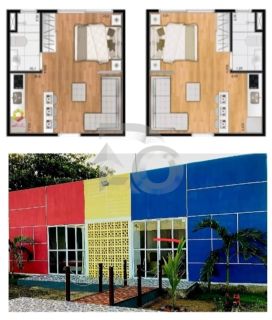 Casa para vender com 2 Quartos no Bairro Abaís em Estância
