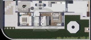 Casa para vender com 2 Quartos, sendo 1 Suíte no Bairro Luar da Barra na Barra Dos Coqueiros
