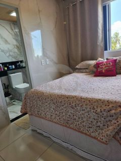 Apartamento para vender com 2 Quartos, sendo 1 Suíte no Bairro Atalaia Nova na Barra Dos Coqueiros