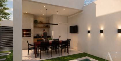 Casa para vender com 3 Quartos, sendo 1 Suíte no Bairro Aruana em Aracaju