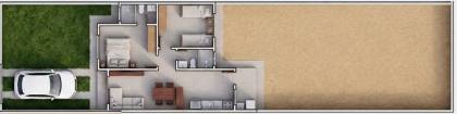 Casa para vender com 2 Quartos, sendo 1 suíte no Bairro Jardim em Nossa Senhora Do Socorro