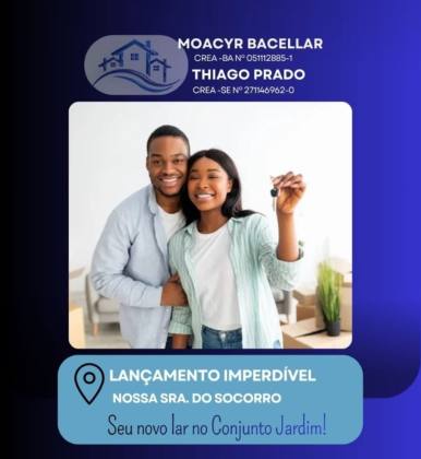 Casa para vender com 2 Quartos, sendo 1 suíte no Bairro Jardim em Nossa Senhora Do Socorro