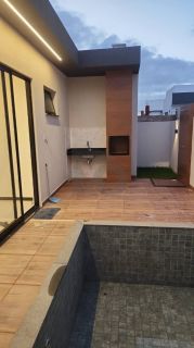 Casa de Condomínio para vender com 3 Quartos, sendo 2 Suítes no bairro Olhos d`Água na Barra Dos Coqueiros