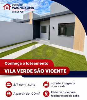 Casa para vender com 2 Quartos, sendo 1 Suíte no Bairro Santa Maria em Aracaju