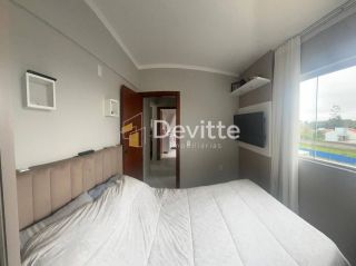 Apartamento mobiliado à venda com 2 quartos sendo 1 suíte no bairro Universitario em Tijucas