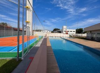APARTAMENTO ACONCHEGANTE E COM ÁREA DE LAZER COMPLETA