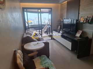 APARTAMENTO À VENDA   COM 3 QUARTOS, 1 SUÍTE, SEMIMOBILIADO NO BAIRRO SÃO JOSÉ EM ARACAJU, PRÓXIMO AO CENTRO DA CIDADE