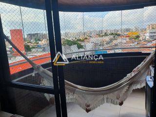 APARTAMENTO À VENDA   COM 3 QUARTOS, 1 SUÍTE, SEMIMOBILIADO NO BAIRRO SÃO JOSÉ EM ARACAJU, PRÓXIMO AO CENTRO DA CIDADE