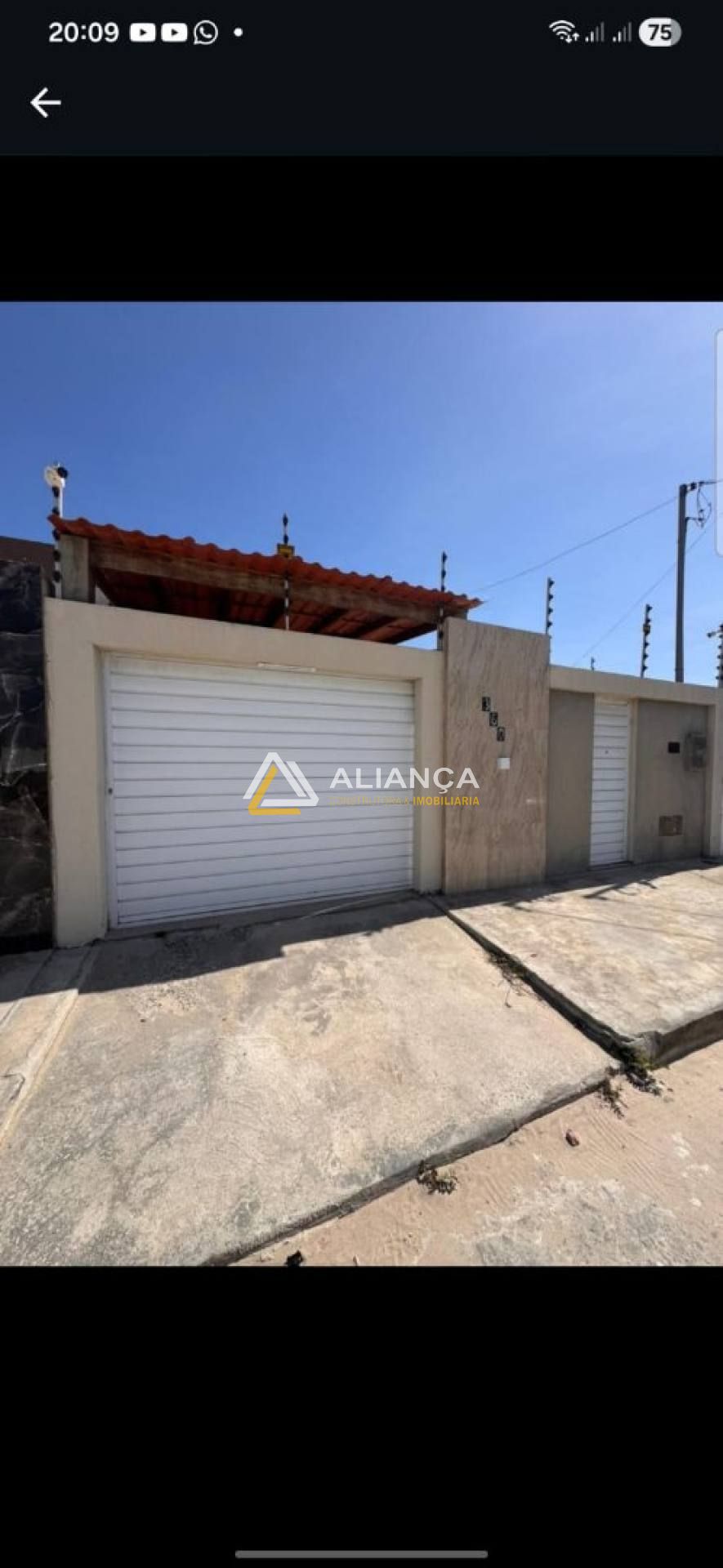 CASA À VENDA NO LUAR DA BARRA 1 COM 3 QUARTOS,SENDO 1 SUÍTE  NA BARRA  DOS COQUEIROS SERGIPE.