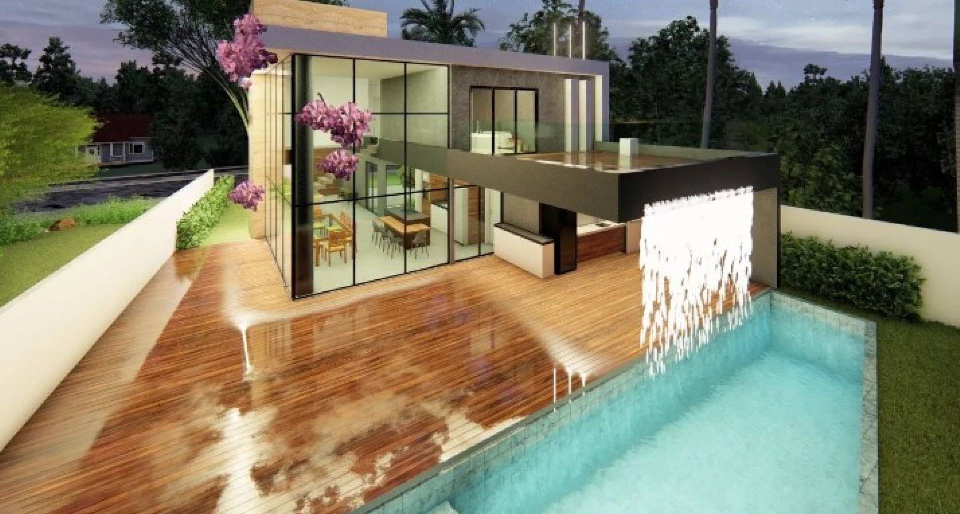 CASA À VENDA EM CONSTRUÇÃO,COM 4 QUARTOS,SENDO 3 SUÍTES NO CONDOMÍNIO INTERLAGOS BAIRRO ARUANA ARACAJU SE.