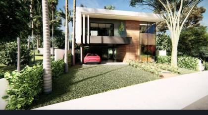 CASA À VENDA EM CONSTRUÇÃO,COM 4 QUARTOS,SENDO 3 SUÍTES NO CONDOMÍNIO INTERLAGOS BAIRRO ARUANA ARACAJU SE.