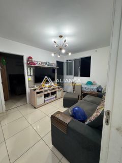 APARTAMENTO À VENDA COM 2 QUARTOS,SENDO 1 SUÍTE NO CONDOMÍNIO RIO MAIS VIVER EM BARRA DOS COQUEIROS SERGIPE.