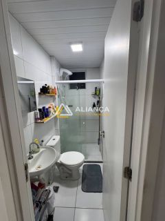 APARTAMENTO À VENDA COM 2 QUARTOS,SENDO 1 SUÍTE NO CONDOMÍNIO RIO MAIS VIVER EM BARRA DOS COQUEIROS SERGIPE.