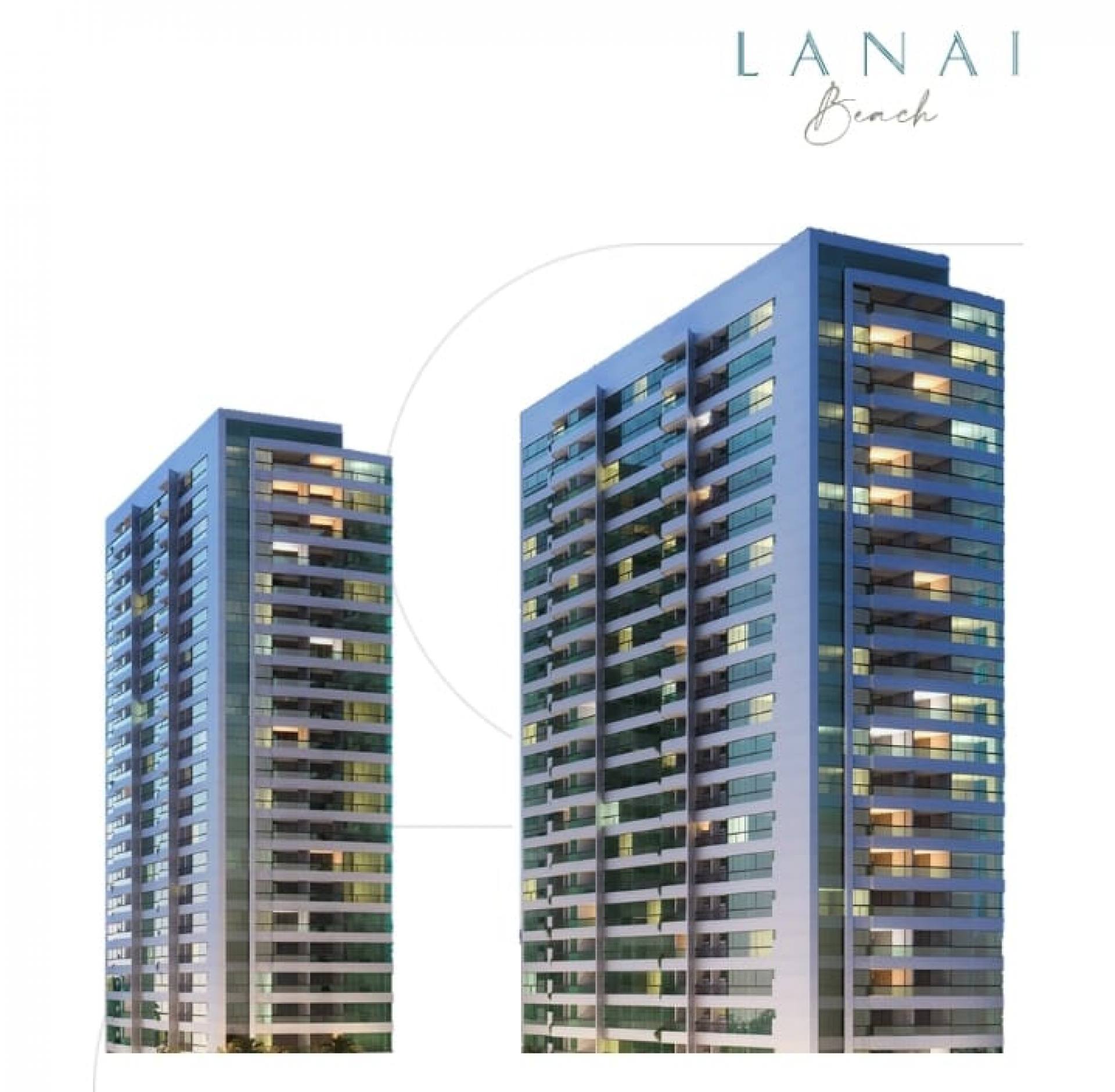 Lanai Beach - 2 e 3 quartos Beira Mar