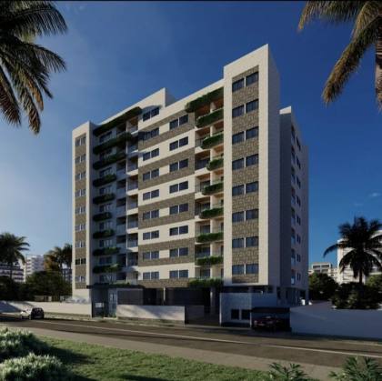 Pharos Residence 2 quartos com Varanda no Farol