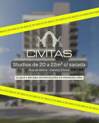 Civitas Pré-Lançamento de Studios no Centro Cívico em Curitiba