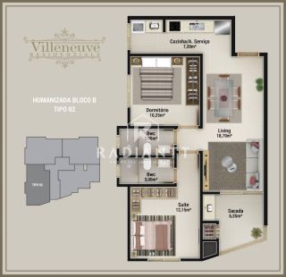 APARTAMENTO PRONTO ITAPEMA