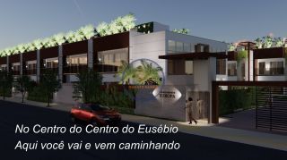 Casa dúplex em condomínio privativo no centro do Eusébio