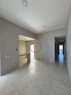 Casa Plana no Eusébio – 3 Quartos, Porcelanato e Varanda Gourmet