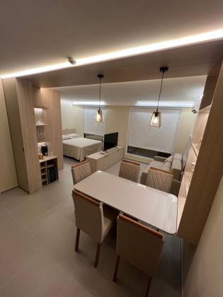 Flat MOBILIADO com 1 quarto, 38m² na Boa Vista – Recife – PE