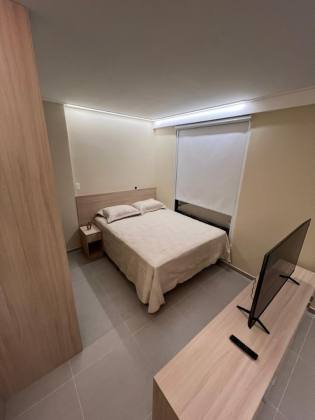 Flat MOBILIADO com 1 quarto, 38m² na Boa Vista – Recife – PE