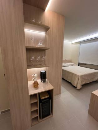 Flat MOBILIADO com 1 quarto, 38m² na Boa Vista – Recife – PE