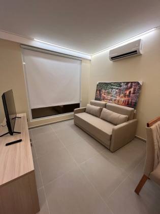 Flat MOBILIADO com 1 quarto, 38m² na Boa Vista – Recife – PE