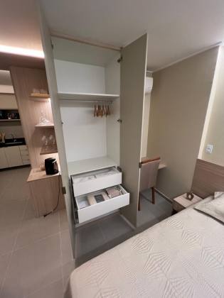 Flat MOBILIADO com 1 quarto, 38m² na Boa Vista – Recife – PE