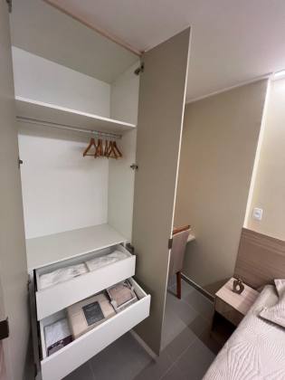 Flat MOBILIADO com 1 quarto, 38m² na Boa Vista – Recife – PE