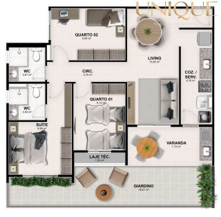 CYANO - O  ALTO PADRÃO NA ARUANA