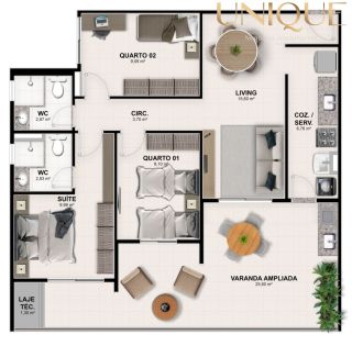 CYANO - O  ALTO PADRÃO NA ARUANA