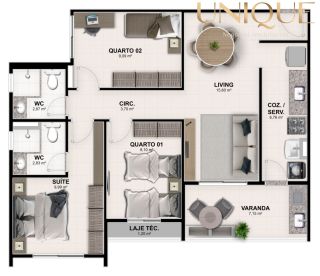 CYANO - O  ALTO PADRÃO NA ARUANA