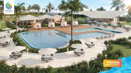 Lote 289m² no Condomínio Sunset Beach Residence – Pé na Areia