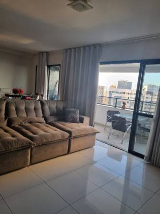 Apartamento no Passeio Beira Mar, 155m², 3 suítes, DCE e localização privilegiada.