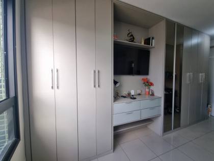 Apartamento no Passeio Beira Mar, 155m², 3 suítes, DCE e localização privilegiada.