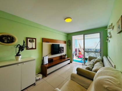Apartamento Condomínio Costa do Atlântico, Atalaia 104m², 3 quartos, sendo 1 suíte, e mais 1 quarto de dependência com localização privilegiada.